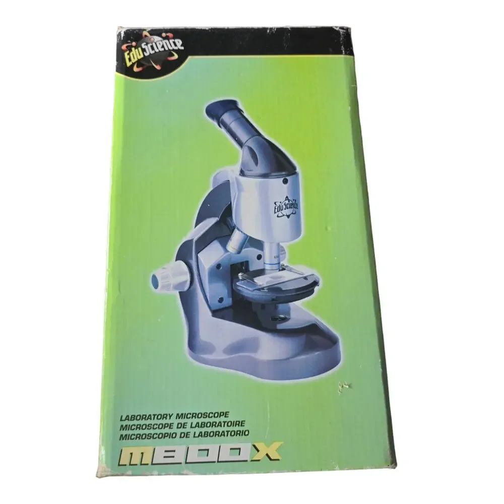 Toys R Us Edu Science Laboratory Microscope M800X 360 Rotation Magnification